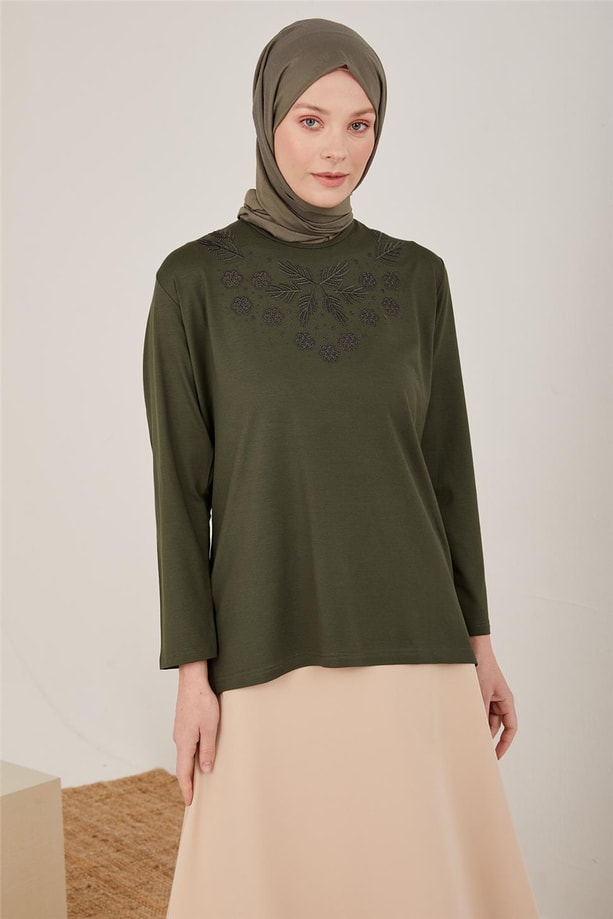 Armine Penye 23YD9049 Haki