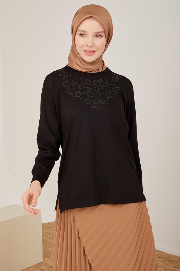 Armine Penye 23YD9049 Siyah
