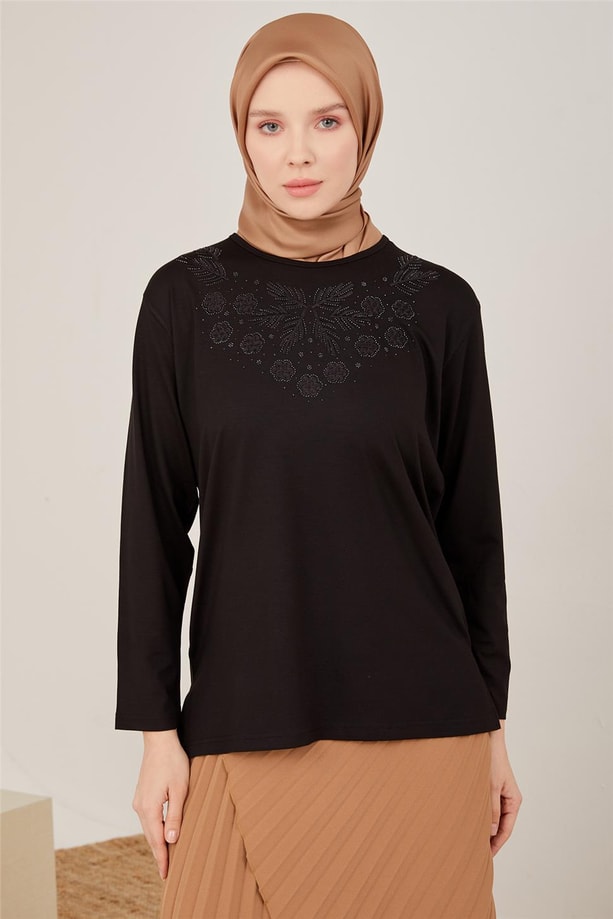 Armine Penye 23YD9049 Siyah