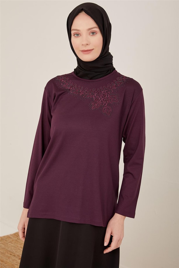 Armine Penye 23YD9050 Mürdüm
