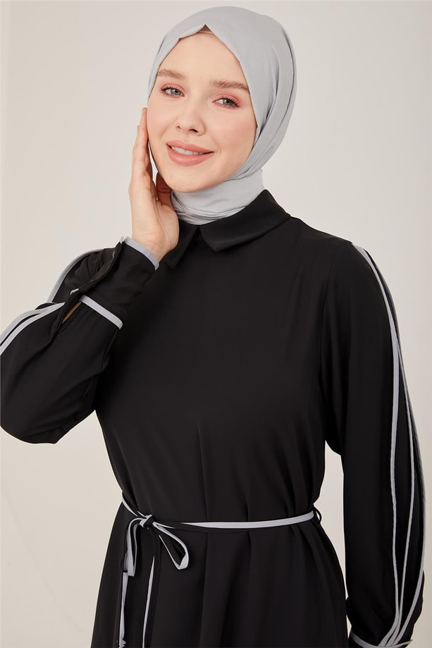 Armine Elbise 23Y9101 Siyah