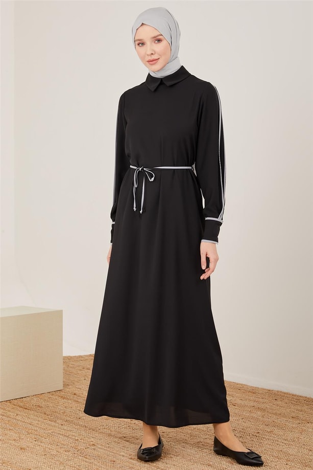 Armine Elbise 23Y9101 Siyah