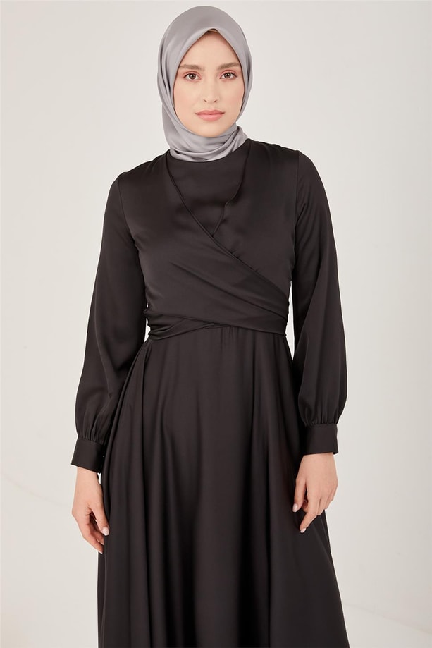 Armine Abiye Elbise 23YD9101 Siyah