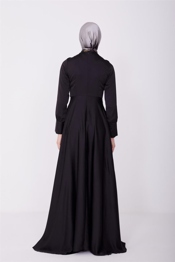 Armine Abiye Elbise 23Yd9105 Siyah