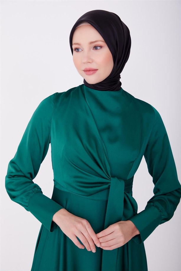 Armine Abiye Elbise 23Yd9105 Zümrüt