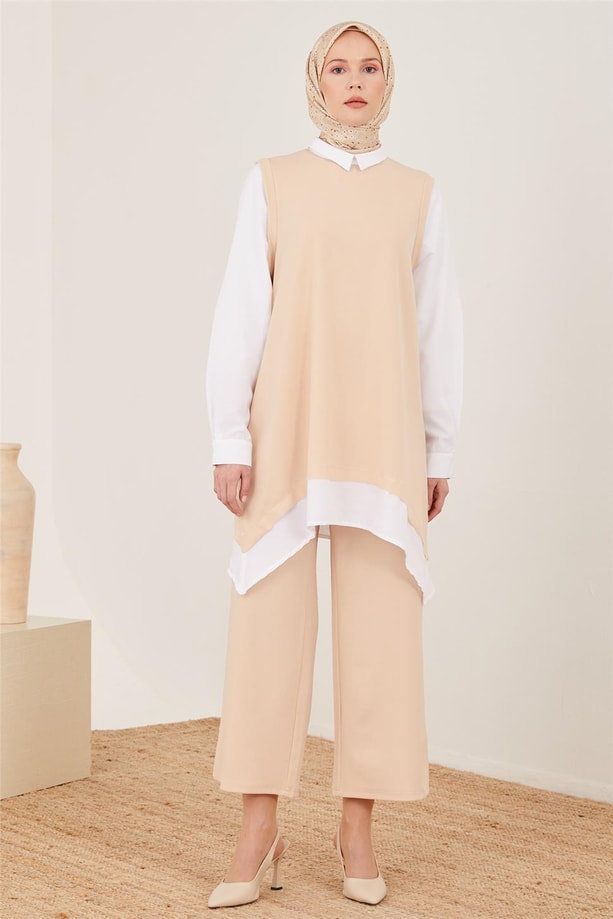 Armine Takım 23YD9247 Bej