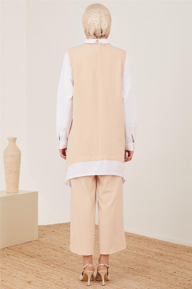 Armine Takım 23YD9247 Bej