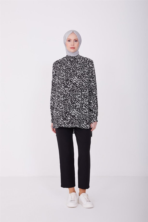 Armine Gömlek 23Yd9250 Siyah