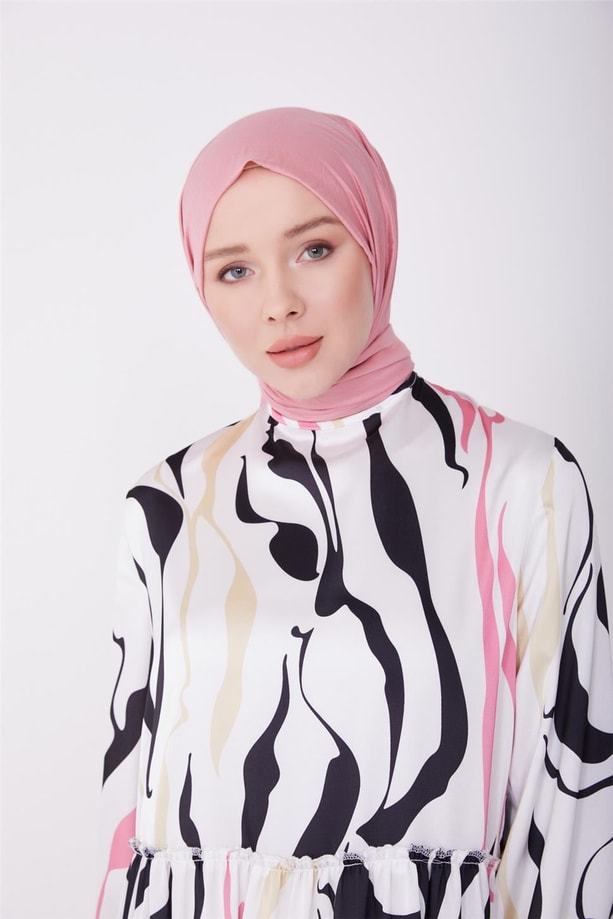 Armine Elbise 23Yd9251 Ekru