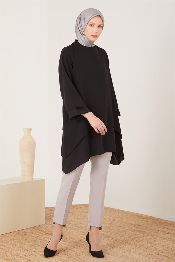 Armine Tunik 23YD9254 Siyah