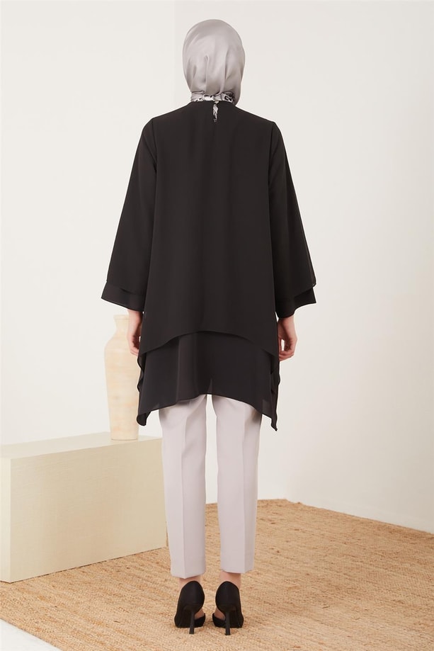 Armine Tunik 23YD9254 Siyah