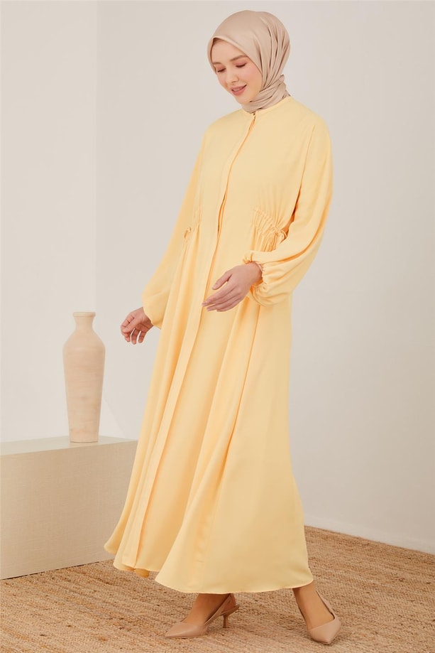 Armine Beli Tünelli Elbise 23Y9639 Kavun