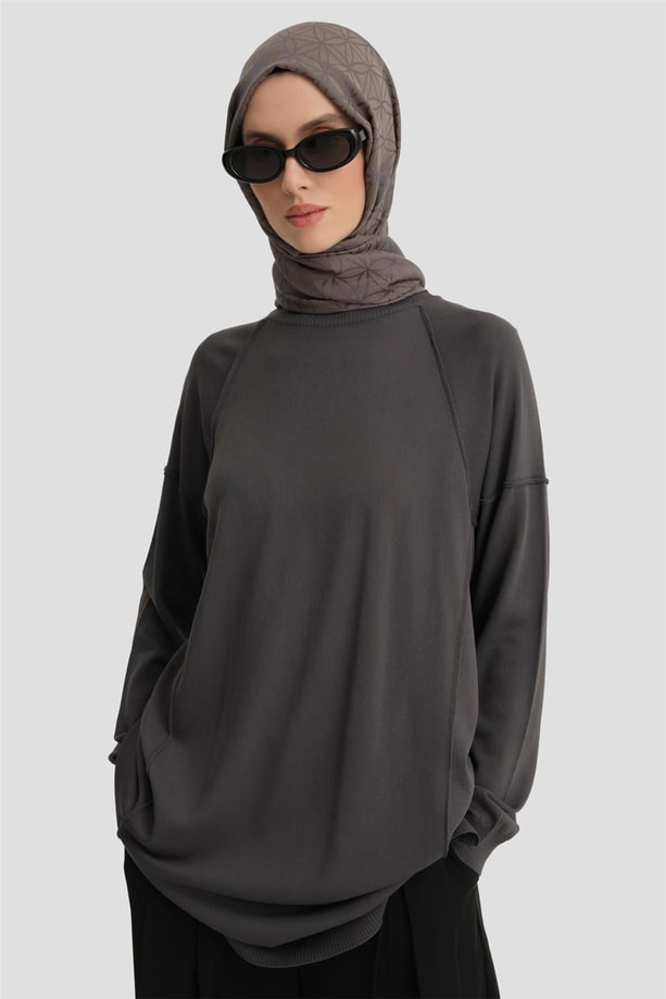 Armine Tunik 24KD2002 Antrasit
