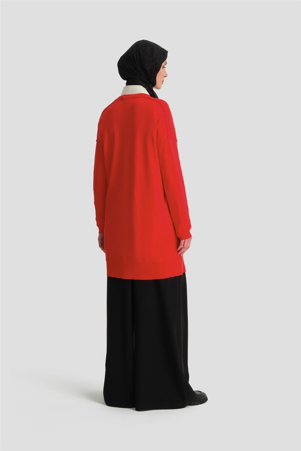Armine Tunik 24KD2002 Kırmızı