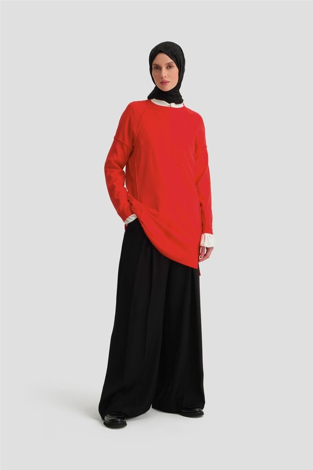 Armine Tunik 24KD2002 Kırmızı