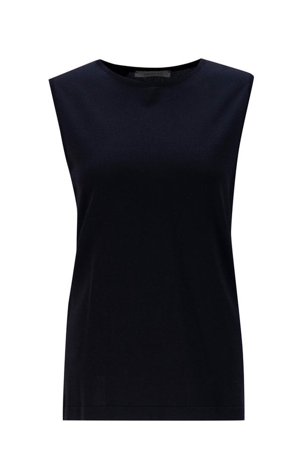 Armine Üç Parça Triko Takım 24KD2004 Siyah