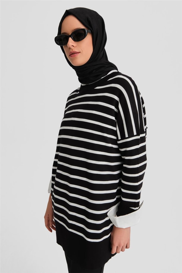 Armine Tunik 24KD2007 Siyah