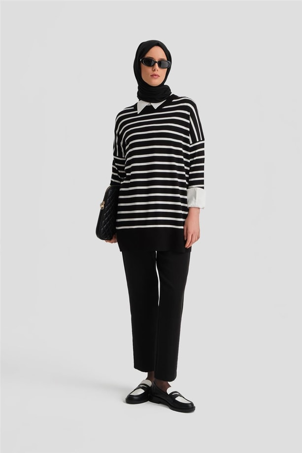 Armine Tunik 24KD2007 Siyah