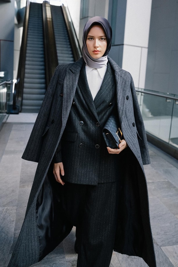 Armine Lurexli Pantolon 24K2714 Siyah