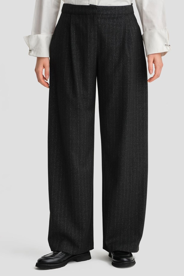 Armine Simli Pantolon 24K2714 Siyah