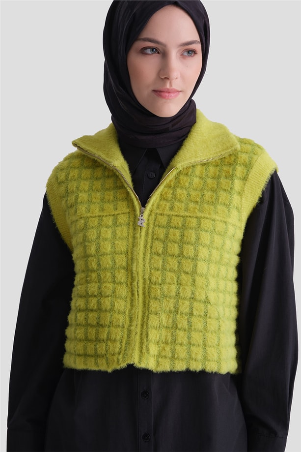 Armine Süveter 24KD2802 Yeşil