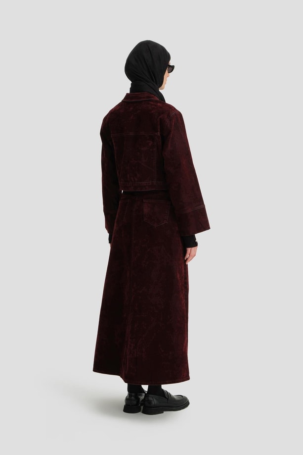 Armine Takım 24KD3401 Bordo