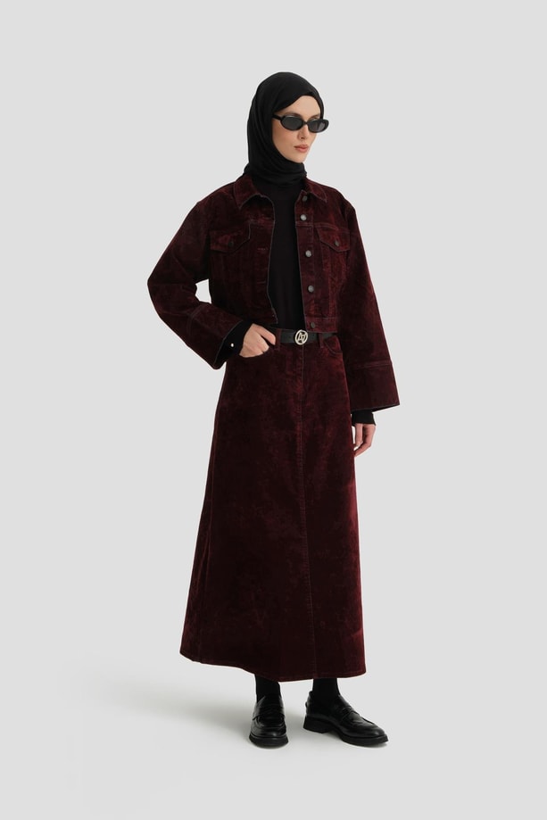 Armine Takım 24KD3401 Bordo
