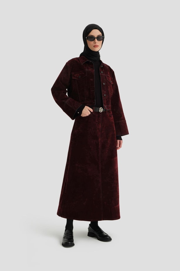 Armine Takım 24KD3401 Bordo