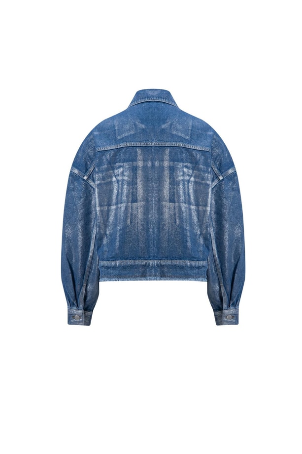 Armine Denim Ceket 24KD3413 Açık Mavi