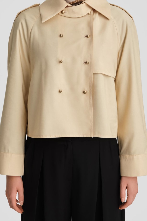 Armine Trench Ceket 24K3604 Aytaşı