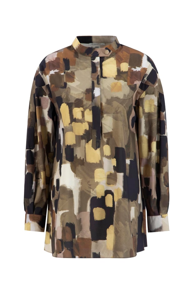 Armine Robalı Bluz 24K3609 Yeşil