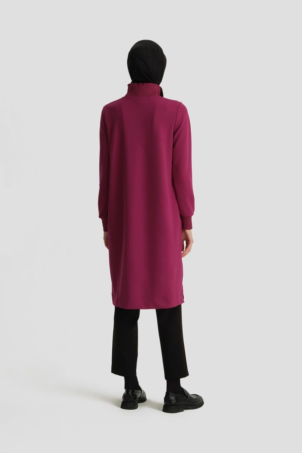 Armine Sweat Tunik ORTD412 Fuşya