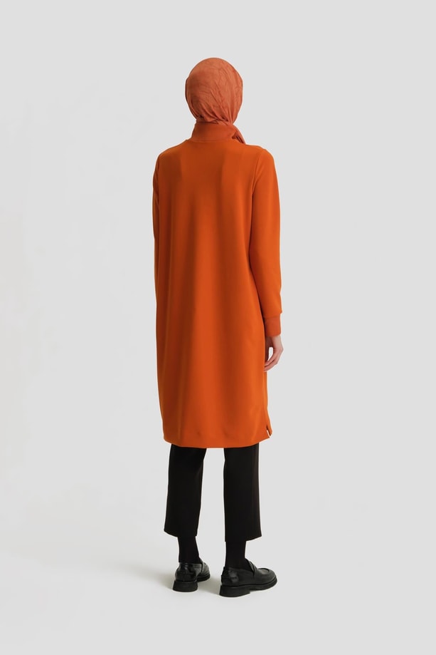Armine Sweat Tunik ORTD412 Oranj