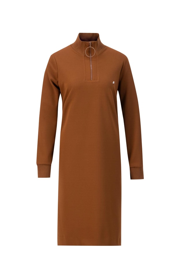 Armine Sweat Tunik ORTD412 Acı Kahve