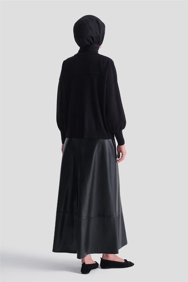 Armine Hırka 25KD4206 Siyah
