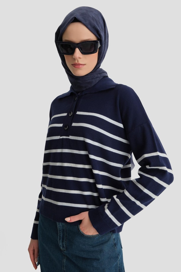 Armine Kazak 24KD4208 Lacivert