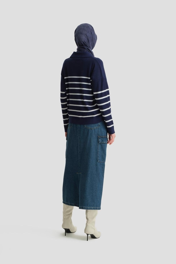 Armine Kazak 24KD4208 Lacivert