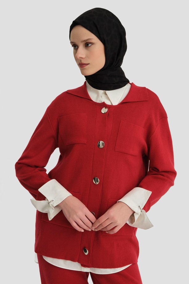 Armine Takım 24KD4212 Kırmızı