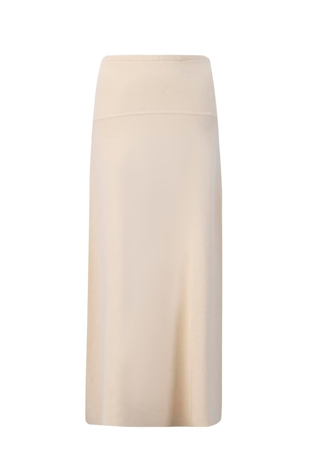 Armine Sıfır Kol Kazak Etekli Takım 24KD4220 Bej