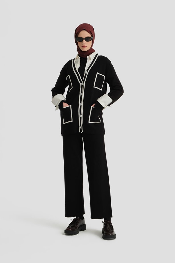 Armine Pantolon Takım 24KD4221 Siyah