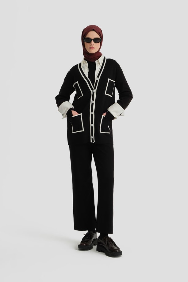 Armine Pantolon Takım 24KD4221 Siyah