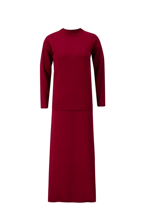 Armine Basic Triko Takım 24KD4222 BORDO