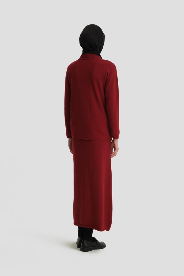 Armine Basic Triko Takım 24KD4222 BORDO