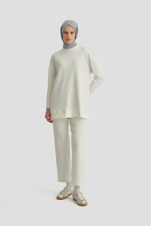Armine Örme Takım 24KD4226 Beyaz