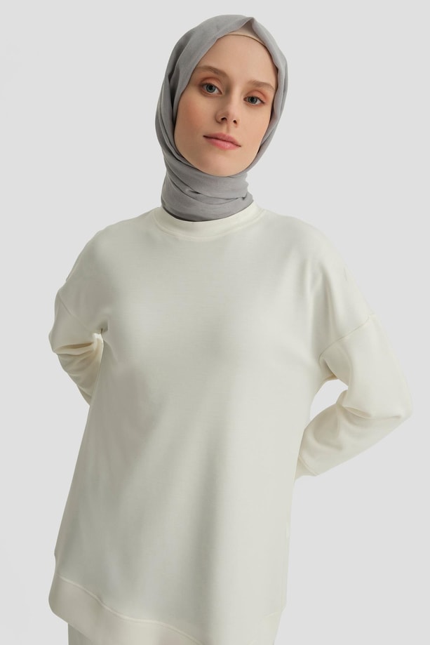 Armine Örme Takım 24KD4226 Beyaz