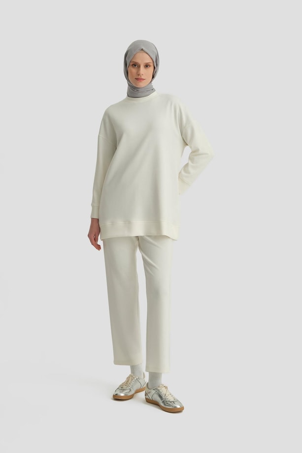 Armine Örme Takım 24KD4226 Beyaz