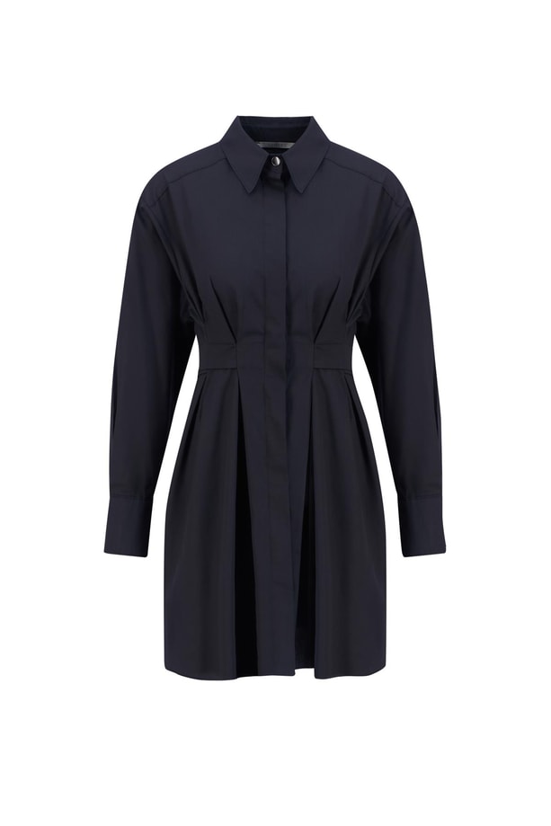 Armine Fiyonklu Naturel Kumaşlı Tunik 24K4300 Siyah