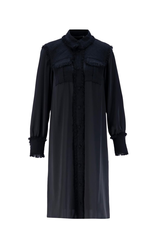 Armine Tüvit Mix Tunik 24K4400 Siyah