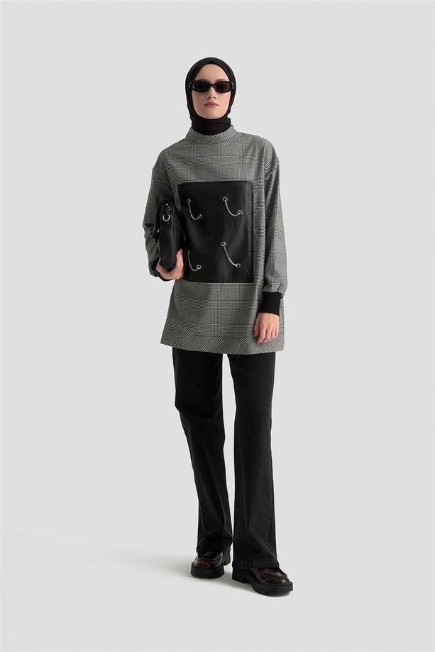 Armine Trend Tunik 24KT467 Siyah