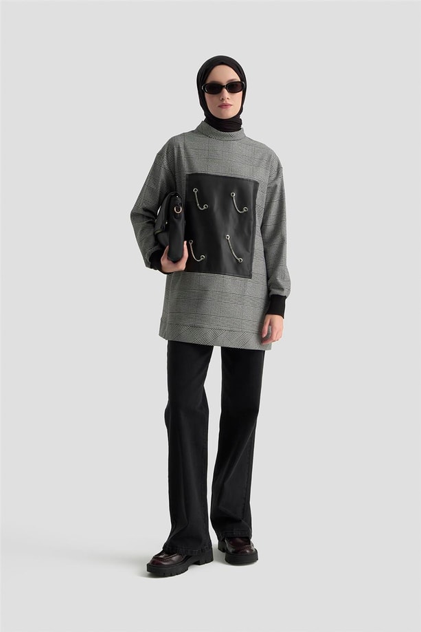 Armine Trend Tunik 24KT467 Siyah